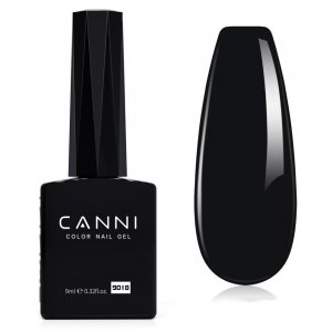 promo CANNI Gel Semi Permanent Vernis à Ongles noir Black Gel Polish Nail Gel UV Soak off Vernis Manucure