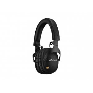 promo Marshall Monitor II Casque Bluetooth sans Fil avec réduction de Bruit Hybride Active, Casque Over-Ear, 30 Heures – Noir