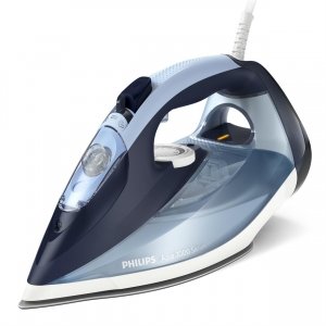 promo Philips Azur Séries 7000 Fer à Vapeur - 2800W, Vapeur continue 50 g/min, 250 g de Vapeur en Plus, Vapeur Verticale, Semelle SteamGlide Plus, Bleu (DST7020/80)