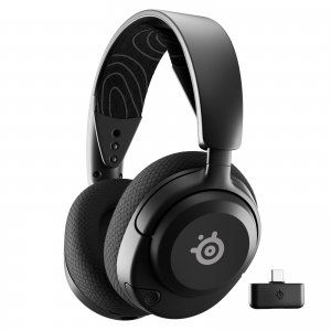 promo SteelSeries Arctis Nova 5 Casque Gaming Sans Fil Multi-Système - Haut-parleurs magnétiques néodyme - 100+ profils audio - Batterie 60h - 2,4GHz/BT - Micro ClearCast Gen 2.X - PS4/5, PC, Switch, Mobile