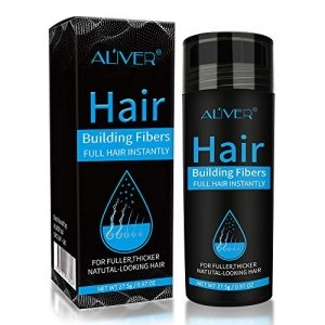 promo Fibres/Densificateur de cheveux Hair Loss Concealer Professionnelle Poudre Spray pour Augmente le Volume (Noir)