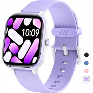 promo HENGTO Fitness Tracker Montre pour Enfants, Montre Intelligente étanche IP68 avec 19 Modes de Sport, podomètre, Moniteur de Sommeil, Excellent Cadeau pour Filles Adolescents 6-16 (Mauve)