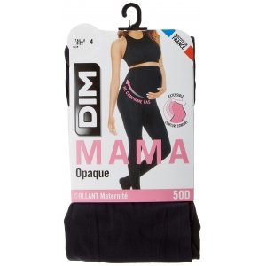 promo DIM Collant Femme Maternité x1, Noir, L