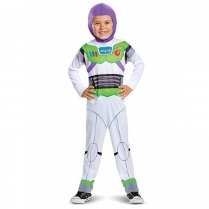 promo Disney Officiel Toy Story Classic Deguisement Buzz L'eclair Enfant, Deguisement Astronaute Enfant Costume Buzz