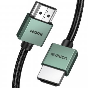 promo UGREEN Câble HDMI 8K Câble HDMI 2.1 8K 60Hz 4K 240Hz DynamicHDR HDCP eARC High Speed 48Gbps Aluminium Compatible avec PS5 PS4 Xbox Series X S Projecteur HDV (2M)