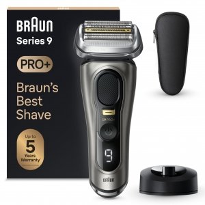 promo Braun Series 9 PRO+ 9515s, Rasoir Électrique Pour Homme, 5 Éléments De Rasage, Tondeuse De Précision Intégrée, Base De Recharge, Étanche, 60 Min D'autonomie, Fabriqué En Allemagne, Graphite