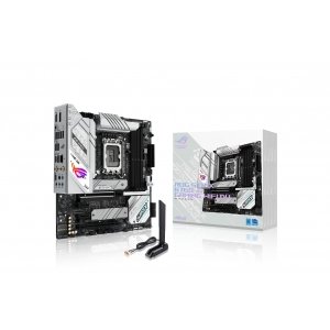 promo ASUS ROG STRIX B760-G GAMING WIFI D4 – Carte mère gaming Intel B760 LGA 1700 mATX (DDR4, 12 + 1 DrMOS, PCIe 5.0, 2 x PCIe 4.0 M.2, WiFi 6E, Ethernet 2.5G, USB 3.2 Gen 2x2 Type-C, Aura Sync RGB)