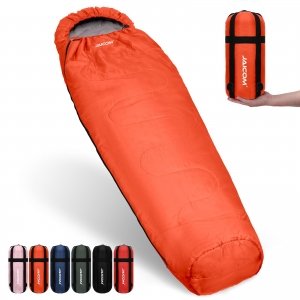 promo JAICOM Sac de Couchage, Ultraléger Duvet 1 Personne Grand Froid - Sac de Couchage Sarcophage pour Adultes pour Le Camping, Le Sac à Dos, l'intérieur et l'extérieur