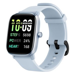 promo Amazfit GTS 2 Mini, 43 mm, Montre Connectée Femmes Homme Alexa Intégré, Autonomie de 14 Jours, Tracker d'activité avec SpO2, 70+ Modes Sportifs, Montre Connectée Sport GPS