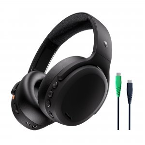 promo Skullcandy Crusher ANC 2 Casque Supra-Auriculaire à Suppression de Bruit sans Fil avec Basses Sensorielles, Autonomie 50 h, Skull-IQ, Compatible Alexa, Microphone, Compatible Bluetooth - Noir