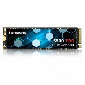 promo fanxiang SSD NVMe 256Go SSD M.2 PCIe Gen 3x4 2280 Disque SSD Interne 256Go, Jusqu'à 2800Mo/s en Lecture, 2000Mo/s en Écriture, Compatible avec Notebook, Desktop, PC(S500Pro)