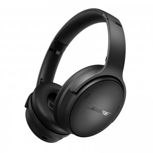 promo Bose QuietComfort SC Casque sans Fil à réduction de Bruit, Casque Supra-aural Bluetooth avec Une autonomie allant Jusqu’à 24 Heures, avec Étui Souple, Noir