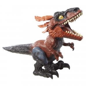 promo Mattel Jurassic World Figurine Dino de Feu, jouet électronique interactif, réactions au toucher grâce à plusieurs capteurs sensoriels Jouet Enfant, Dès 5 ans, GYW89