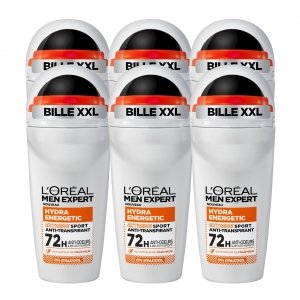 promo L'Oréal Men Expert - Déodorant Bille Anti-Odeurs pour Homme - Efficacité 72h - Sans Alcool - Hydra Energetic Extreme Sport - 50 ml