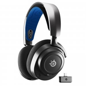 promo SteelSeries Arctis Nova 7P- Casque Gaming Sans Fil multiplateforme- Haut-parleurs magnétiques en néodyme- Bluetooth et 2.4GHz simultanés - Autonomie 38h- Micro ClearCast Gen2 IA- PS5,PC,Switch,Mobile