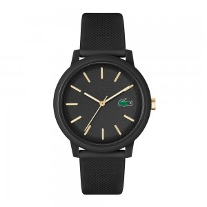 promo Lacoste Montre Analogique à Quartz pour homme avec Bracelet en silicone Noir - 2011233