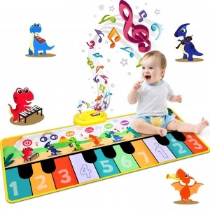 promo LEADSTAR Tapis Musical Bébé,Jouet Enfant 1 2 3 4 5 Ans,Tapis de Danse Enfants,Early Education Musical Jouets Tapis de Jeu pour Enfants pour Enfants Cadeau pour Anniversaire Festival (5930)