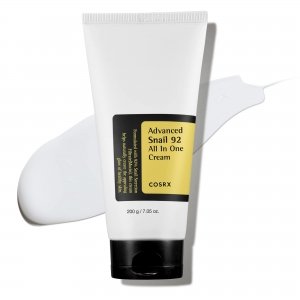 promo COSRXAdvanced Snail 92 Crème tout-en-un, 7,05 oz (grande taille), Gel hydratant quotidien pour le visage avec sécrétion de mucine d'escargot pour peaux sèches, sujettes à l'acné et sensibles, 200 g