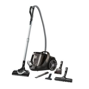 promo Rowenta Silence Force Cyclonic Aspirateur sans sac, Aspirateur traineau, Performant, Silencieux, Elégant, Capacité 2,5 L, Accessoires poils d'animaux, Fabriqué en France RO7260EA