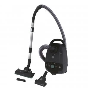 promo Hoover HE321PAF Aspirateur Traineau Avec Sac, Puissant, Brosses Tous Sols, Tapis et Parquet, Brosse Spécial Animaux, 4L XL, 850 W, Vidage Sans Contact, Accessoires embarqués, Gris et Vert