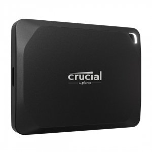 promo Crucial X10 Pro 2To Disque SSD Externe Portable, jusqu’à 2100Mo/s en Lecture et 2000Mo/s en écrituree, USB-C 3.2, PC et Mac, Résistance à l’eau et à la Poussière IP55 - CT2000X10PROSSD902