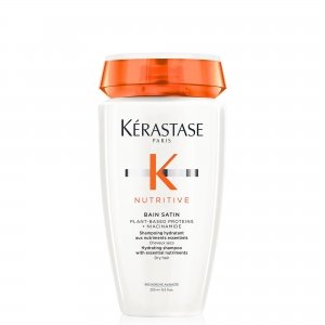 promo KÉRASTASE Nutritive - Bain Satin - Shampoing Crème Hydratant - Nourrit & Protège - Niacinamide & Protéines d'Origine Végétales - Cheveux Secs - 250 ml