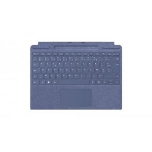 promo Microsoft Surface Clavier Signature Keyboard, Bleu Saphir, Compatible Surface Pro 8, Pro 9 et Pro X (Clavier AZERTY)