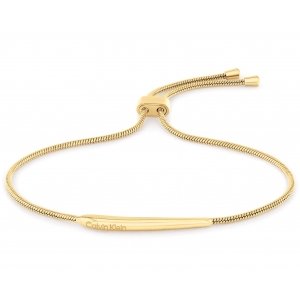 promo Calvin Klein Bracelet en chaîne pour Femme Collection ELONGATED DROPS en Acier inoxidable