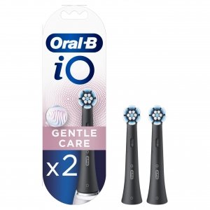 promo Oral-B iO Gentle Care Brossettes Noires, Lot De 2