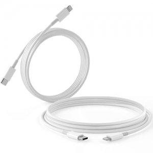 promo ANKUY Lot de 2 câbles USB C vers Lightning [Certifié Apple MFi] USB-C vers Lightning 2M - Chargement rapide compatible avec iPhone 14/13/13pro/12/12 Mini/12 Pro/12 Pro Max/11 Pro/11 Pro Max/XR/X