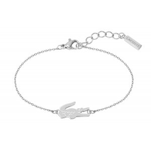 promo Lacoste Bracelet en chaîne pour Femme Collection CROCODILE - 2040046