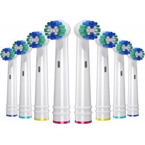 promo REDTRON Tête de brosse de remplacement pour oral b, 8 paquets de têtes de brosse à dents électrique pour oral B, têtes de brosse Classic Precision Clean pour oral b, Vitality Pro Smart Genius Series