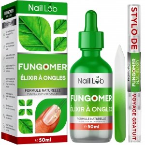 promo NAIL LAB Traitement Fongique Premium pour Ongles de Pied Extra Fort - 50ml - Contient de l'Huile d'Arbre à Thé, Mycose des Ongles pour les Ongles des Mains - Stylo Antifongique de 3ml + Lime à Ongles