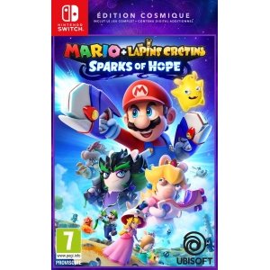 promo MARIO, THE LAPINS CRÉTINS, SPARKS OF HOPE ÉDITION COSMIQUE SWITCH