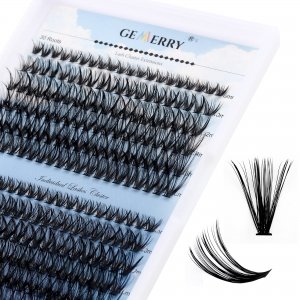 promo Faux Cils Bouquet Extension Cils 240 pcs Cluster Individuels Naturel DIY à la Maison 40D+30D 0.07mm D Curl 8-16mix Volume Soie Cils Grappe de greffage soie Prefait Gemerry Cils（40D+30D-0.07D,8-16mix）