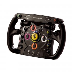 promo Thrustmaster F1 Wheel Add-On - Volant de course de précision avec licence officielle Ferrari, compatible avec PlayStation, Xbox et PC