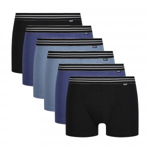 promo Dim Homme Ecodim Coton Stretch Confortable X6 Boxer, Noir, L EU