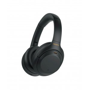 promo Sony WH1000XM4| Casque Bluetooth à réduction de bruit sans fil, 30 heures d'autonomie, avec micro pour appels téléphoniques, optimisé pour Amazon Alexa et Google assistant, Noir