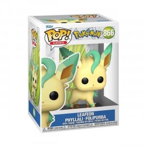 promo Funko Pop! Games: Pokemon - Leafeon - Phyllali - Figurine en Vinyle à Collectionner - Idée de Cadeau - Produits Officiels - Jouets pour Les Enfants et Adultes - Video Games Fans