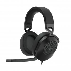 promo CORSAIR HS65 SURROUND Casque de Jeu Filaire Multiplateforme - Son Surround Dolby 7.1 - SonarWorks SoundID - Compatible iCUE - PC, Mac, PS5, PS4, Xbox, Nintendo Switch, Mobile - Carbon