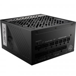 promo MSI MPG A850G PCIE5 Bloc d'alimentation, Prise EU, 850W, Certifié 80 Plus Gold, ATX 3.0 100 purcent Modulaire, Support GPU PCIe 5.0, Condensateurs Japonais 105°C, Noir