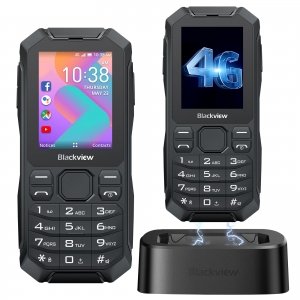 promo Blackview N1000 4G Dual SIM Téléphone Portable Senior Débloqué avec 2,4\
