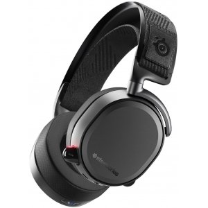 promo SteelSeries Arctis Pro Wireless - Casque Gaming - Pilotes d’enceintes haute résolution - Sans fil double (2,4 G & Bluetooth) - Système à batteries doubles - Noir