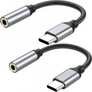 promo YLLZI Adaptateur de Prise de Casque à 3,5mm, Adaptateur Jack USB Type C Compatible avec iPhone 16 15 Pro Max Plus, Type C vers Audio pour Galaxy S24 S23 Ultra Note 20 A54, pour Huawei P50 P40/Mate 30