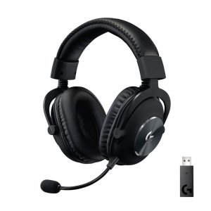 promo Logitech G PRO X LIGHTSPEED Casque gaming sans fil avec technologie de filtre de micro Blue VOICE, transducteurs PRO-G 50mm, DTS Headphone: X 2.0, 20 heures de batterie, PC, PS5, PS4, Switch - Noir