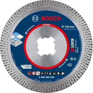 promo Bosch Disque diamant X-Lock Best Hard Ceramic Expert BOSCH 125 mm - 2608900658