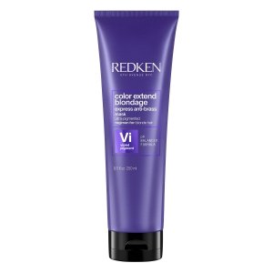 promo Redken, Masque Violet Neutralisant Express pour Cheveux Blonds, Riche en Protéines, Color Extend Blondage, 250 ml