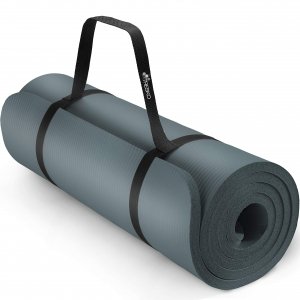 promo TRESKO Tapis d'exercice Fitness Tapis de Yoga Tapis de Pilates Tapis de Gymnastique, sans Phtalates/en Mousse NBR (Petrol, 185 x 60 x 1,0cm)