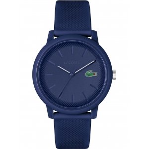 promo Lacoste Montre Analogique à Quartz pour homme avec Bracelet en silicone Bleu Marin - 2011172