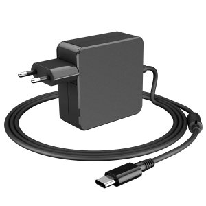 promo Adaptateur Secteur USB C 65W,65W/61W Chargeur Mural PD de Type C Power Delivery 65W (Compatible 61W, 45W, 36W, 27W et 15W) pour Lenovo, ASUS, Acer, Dell, Xiaomi Air, HP, Thinkpad